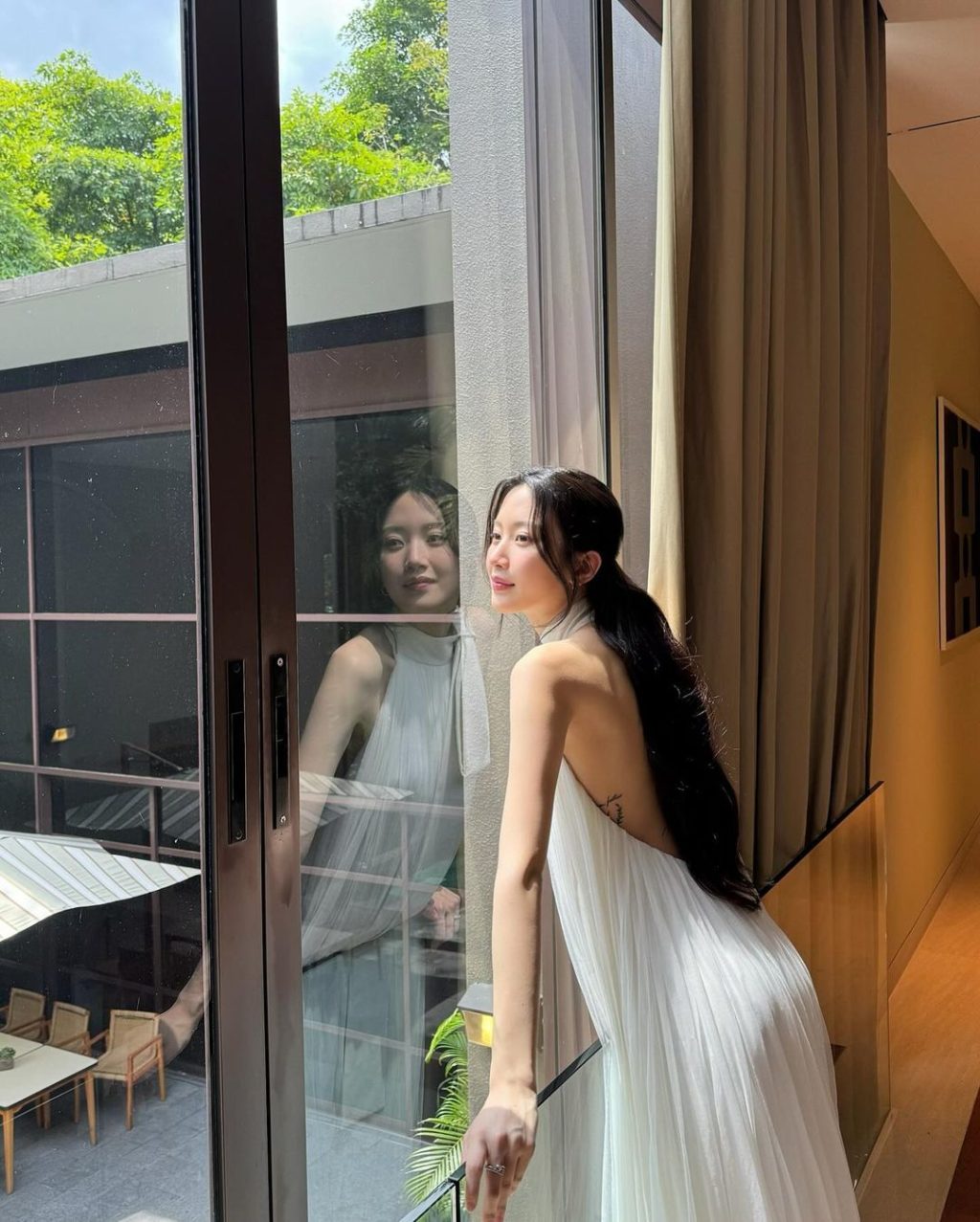 Moon Ga Young tham gia thể thao