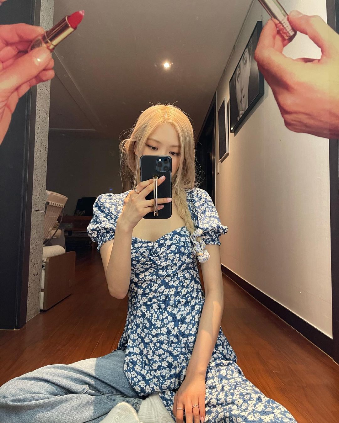 Rosé tóc tết đuôi tôm