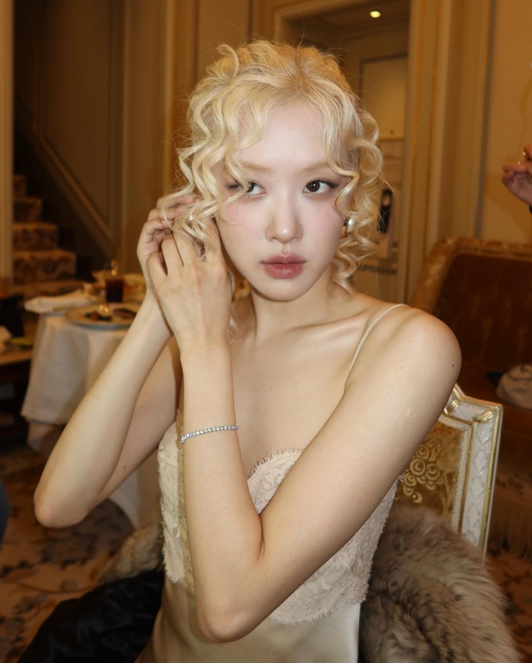 Rosé tại show Saint Laurent Xuân-Hè 2025