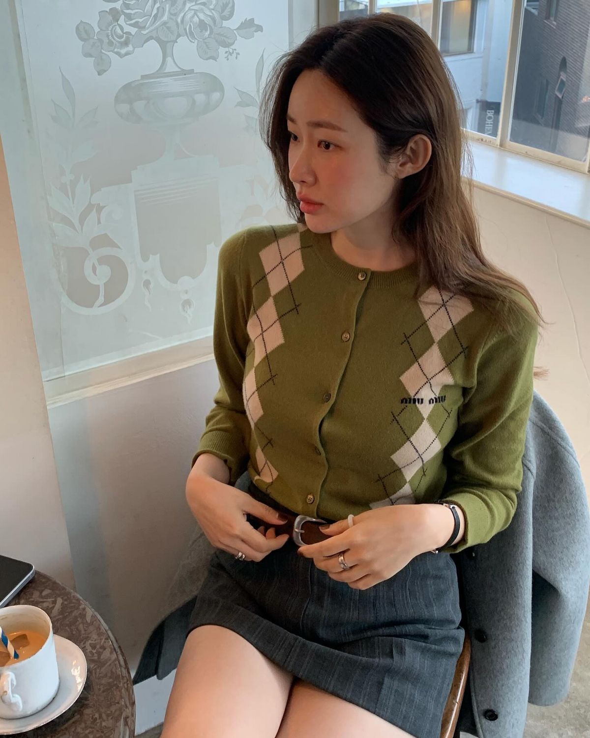 Phong cách layering với argyle